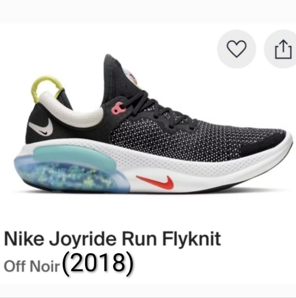 Nike Other - Nike Joyride Run Flyknit Rare Off Noir Mens 11 Womens 12.5 EUC